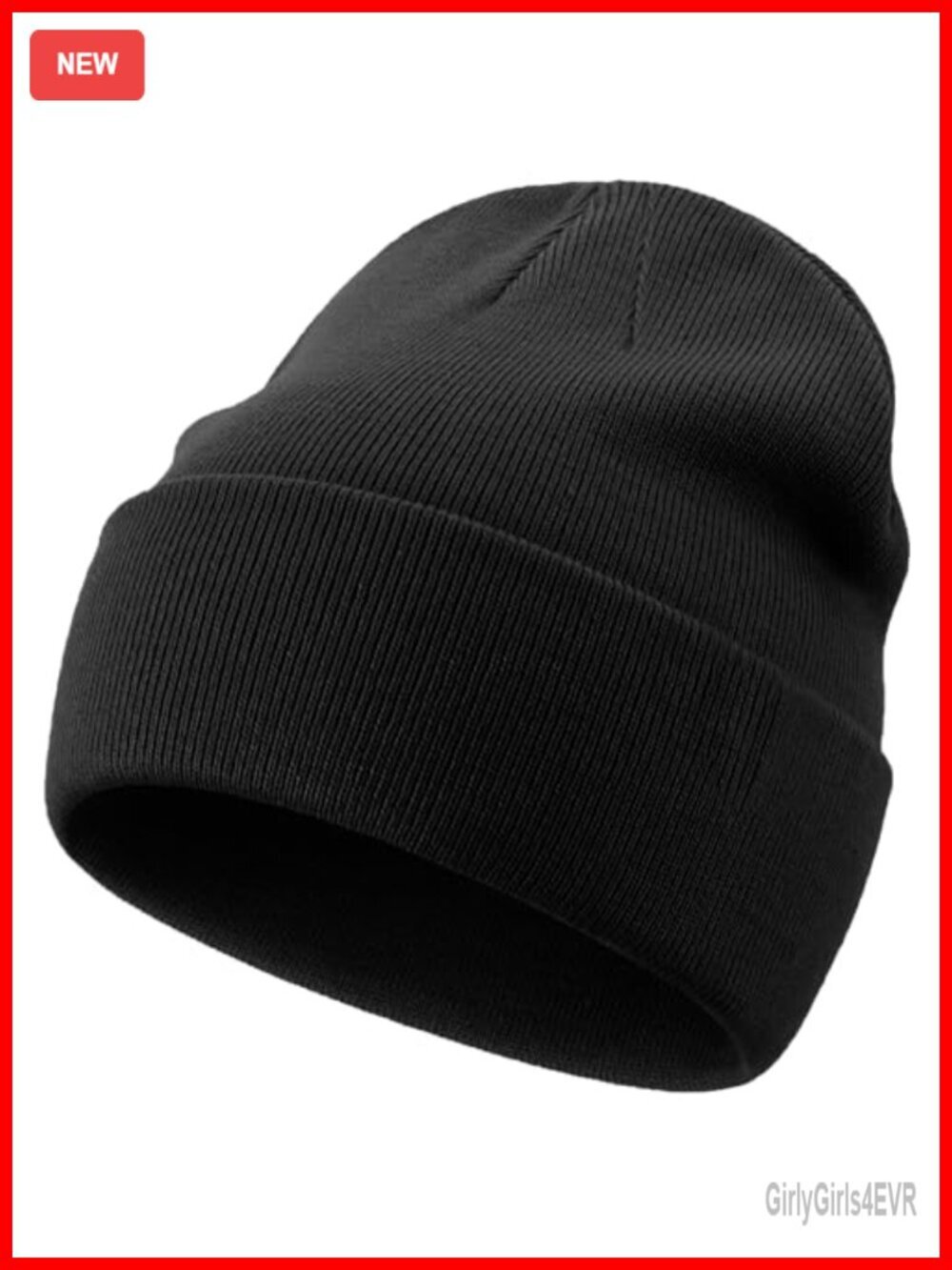 100% Organic Cotton Knit Beanie Skull Cap Unisex Slouchy Winter Hat